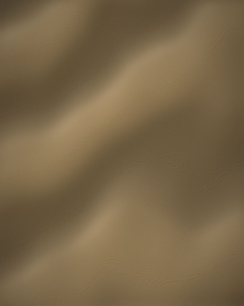Study of warm metallic surface under directional light